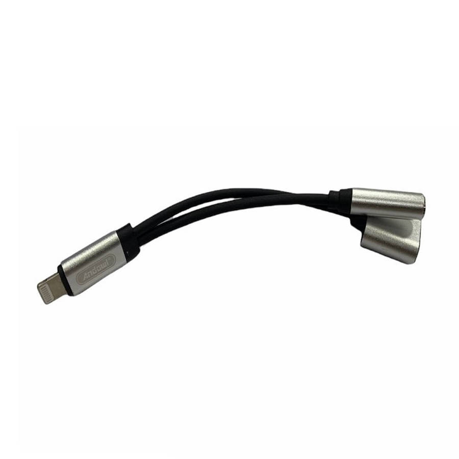Andowl Q-A187 Converter Lightning male  3.5mm / Lightning female