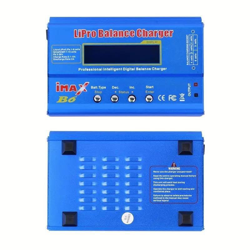 iMAX B6 Professional 1S-6S Battery Balance Charger / Discharger for RC Lipo Li-Ion Ni-MH Battery