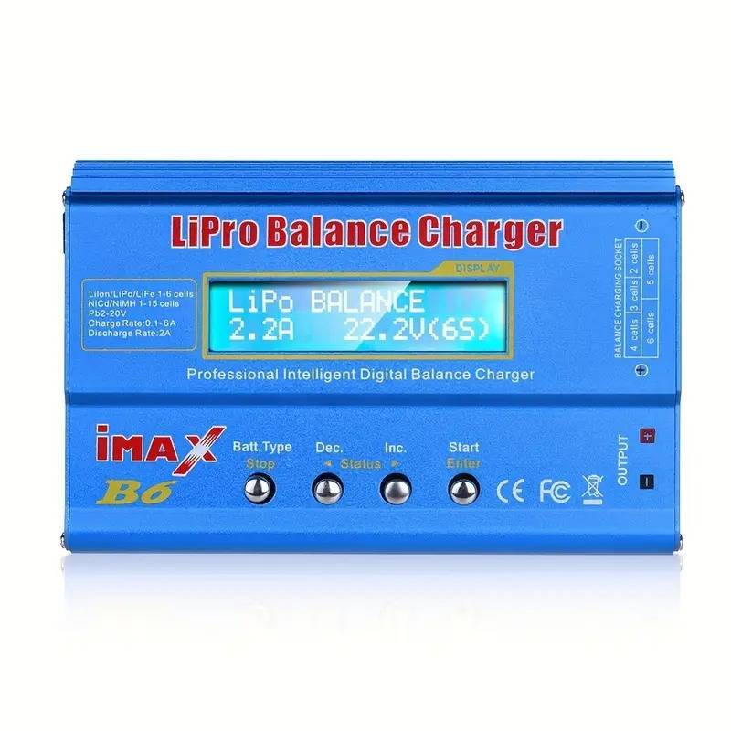 iMAX B6 Professional 1S-6S Battery Balance Charger / Discharger for RC Lipo Li-Ion Ni-MH Battery