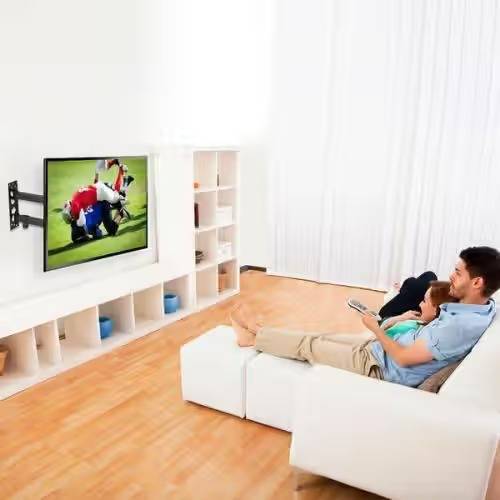 TV Wall Mount Bracket, Full Motion Cantilever Wall Mount Bracket 14``~42``