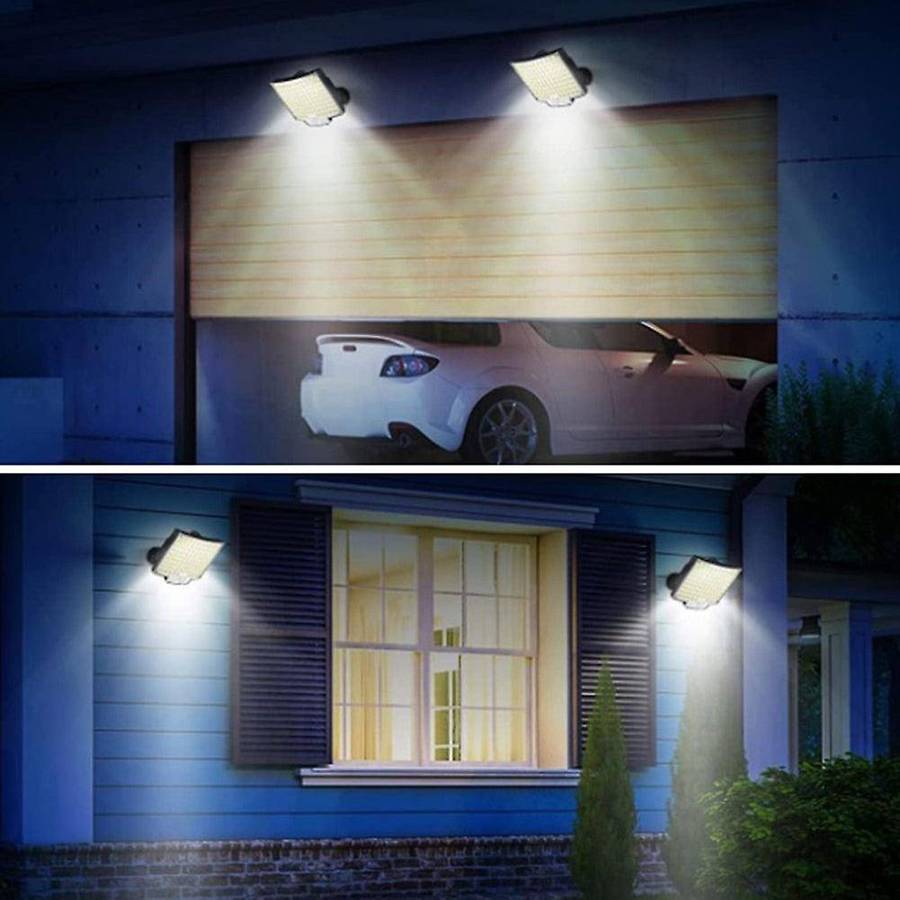 Led Solar Light Outdoor, Pir Motion Sensor Light