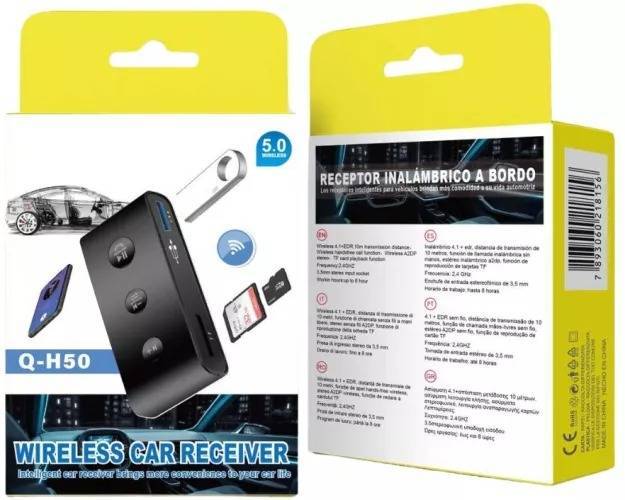 Q-H50 Wireless car receiver with Bluetooth