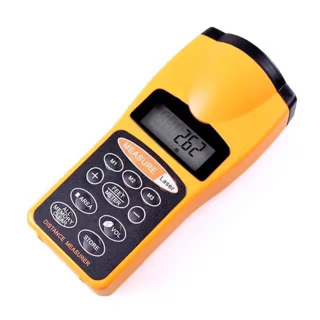 18m Ultrasonic Distance Laser Pointer