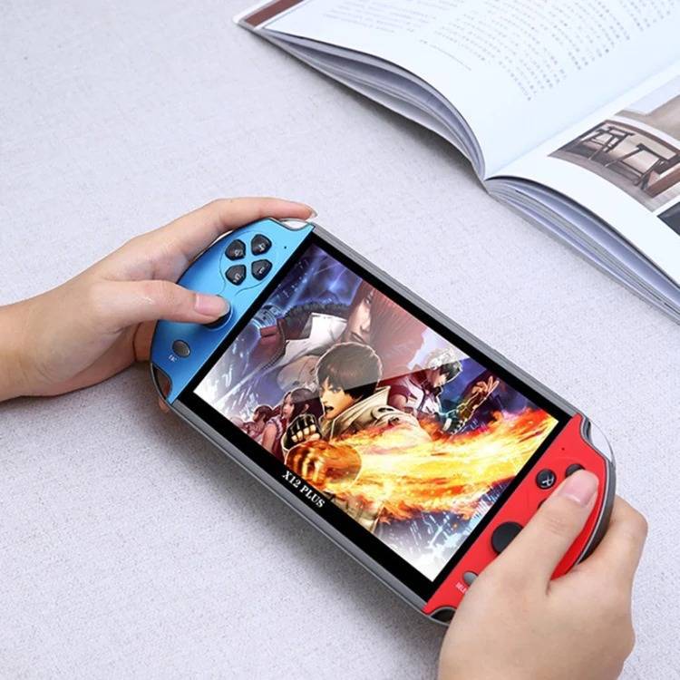 X12 Plus Retro Classic Games Handheld Game Console with 7 inch HD Screen & 16GB Memory, ...
