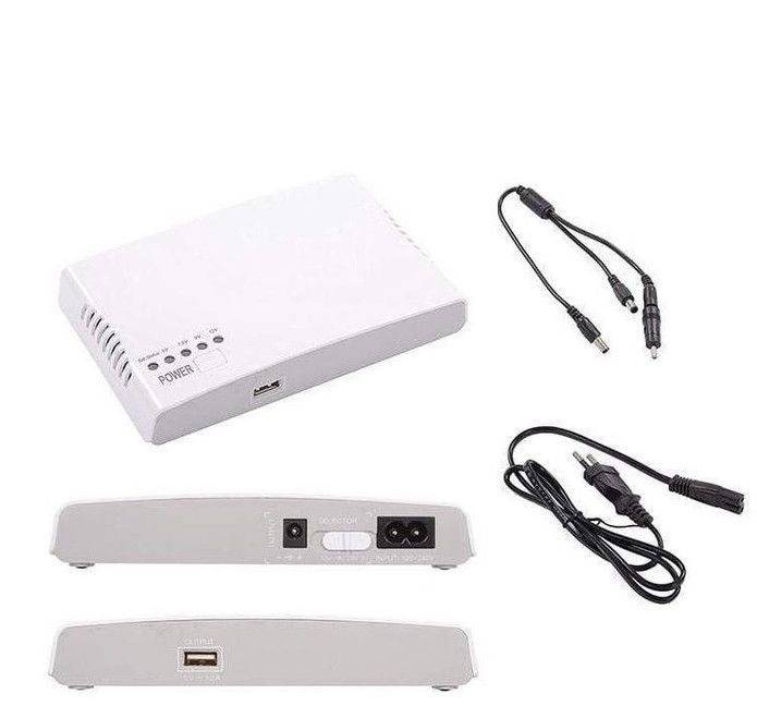 12000mAh Mini DC UPS White