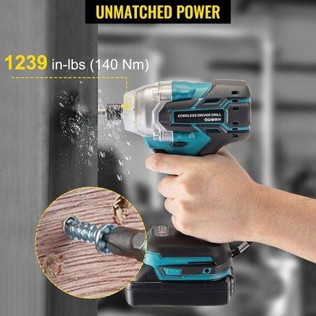 Cordless Rechargeable 360nm Electric Impact Wrench