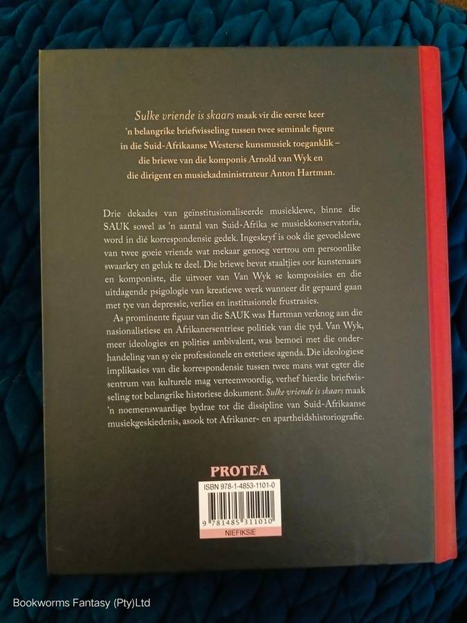 Sulke Vriende is Skaars deur Arnold van Wyk