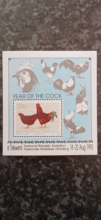 BOPHUTHATSWANA 1993 CHICKENS