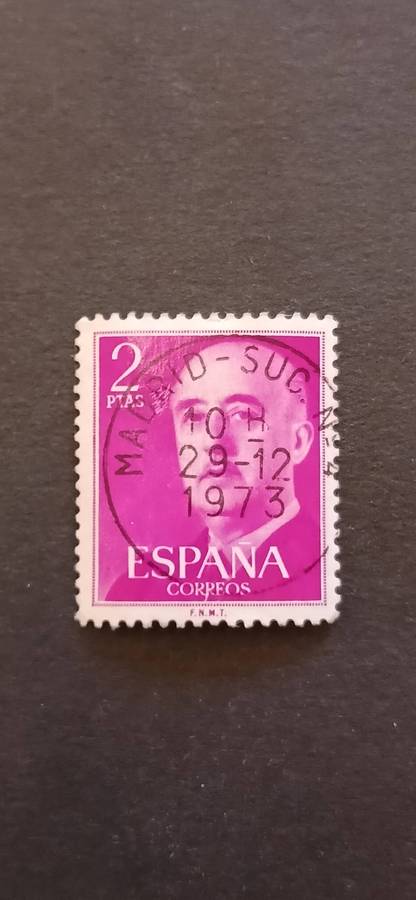 SPAIN 1956 GENERAL FRANCO-NEW VALUES