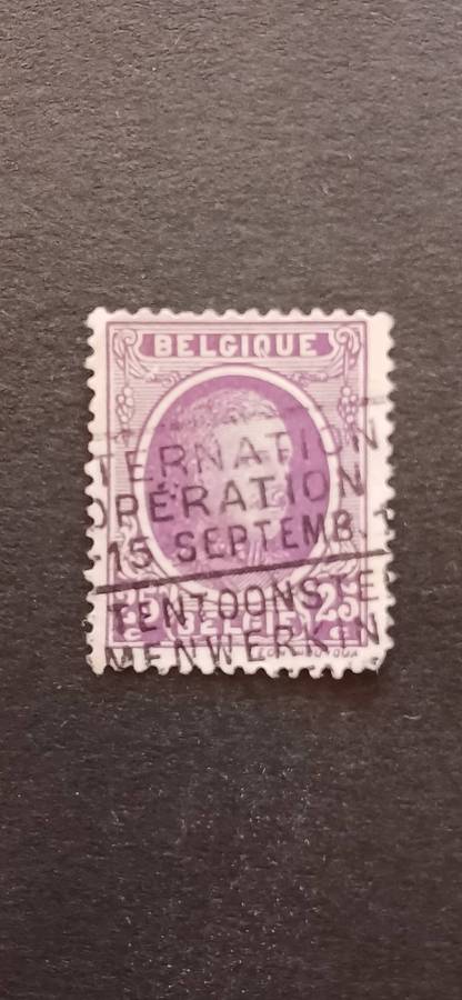 BELGIUM 1922-25 KING ALBERT