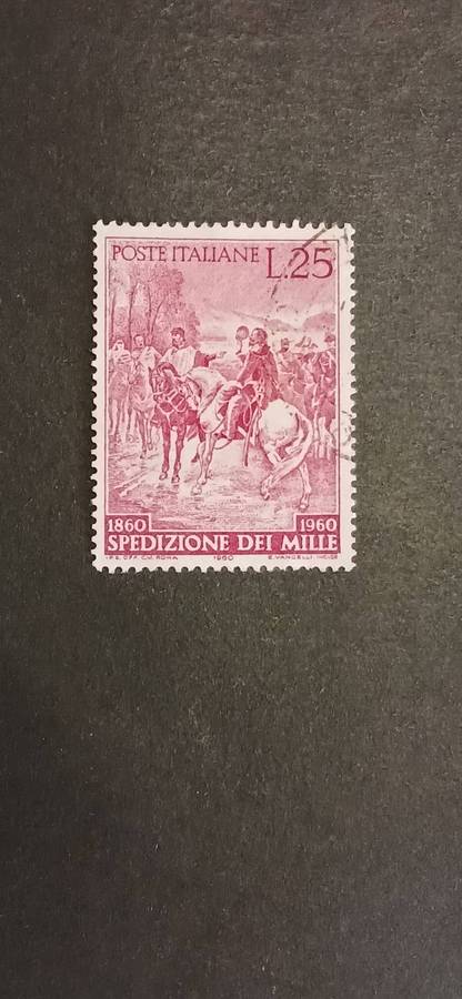 ITALY 1960 100TH ANN. OF THE LIBERATION OF SOUTHERN ITALY
