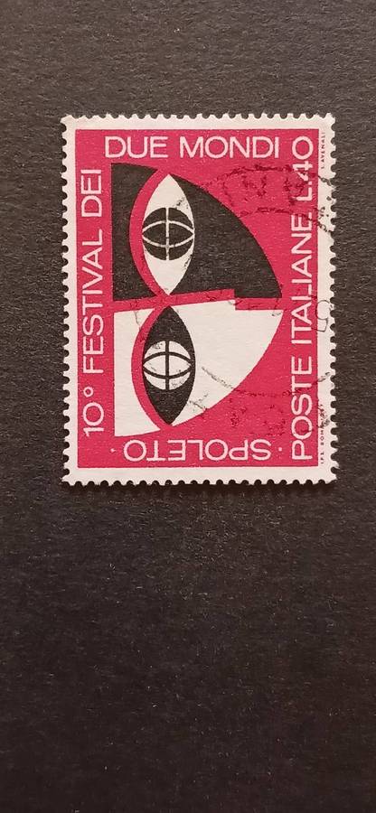 ITALY 1967 THE 10TH FESTIVAL OF TWO WORLDS-SPOLEO ITALY