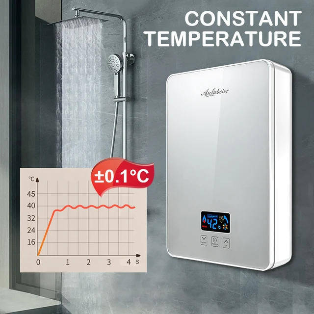 Tankless instant shower water heater 3000w-6000w