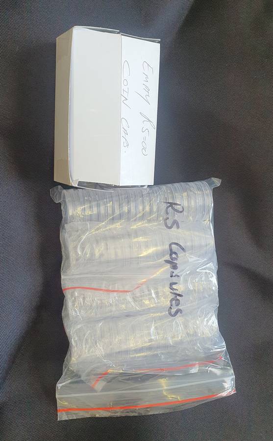 EMPTY R5 COIN CAPSULES