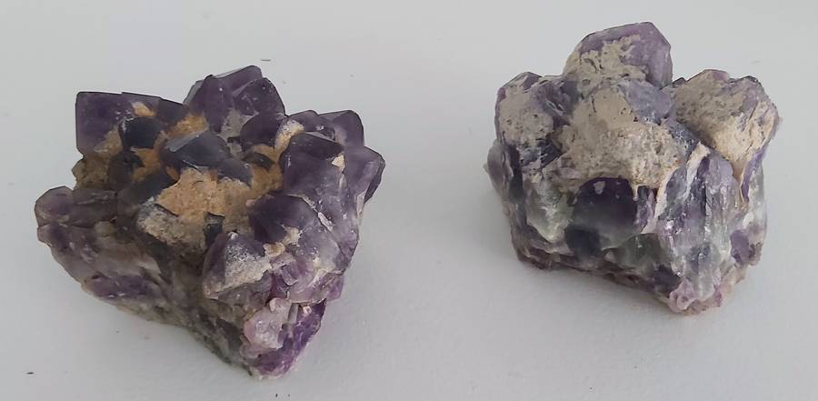 Pair of Deep Purple Amethyst