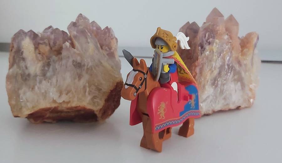 Pair of interesting Amethyst