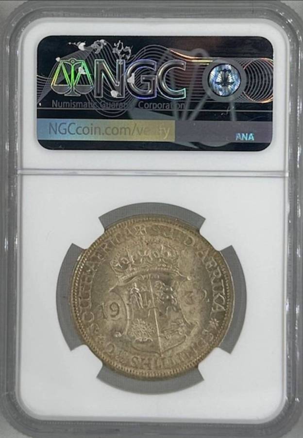 1932 HALFCROWN NGC MS64