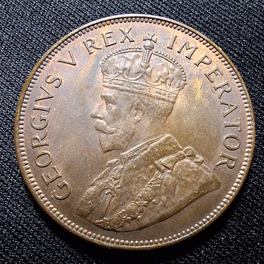 1936 South Africa 1D Coin - High Grade