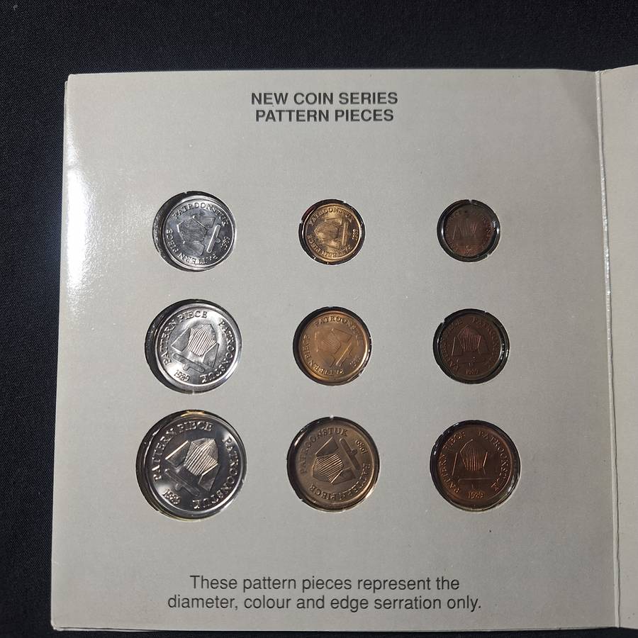 4 x SA Mint Pattern Pieces packs - Bid per Pack