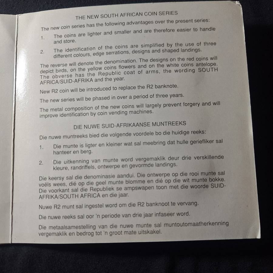 4 x SA Mint Pattern Pieces packs - Bid per Pack