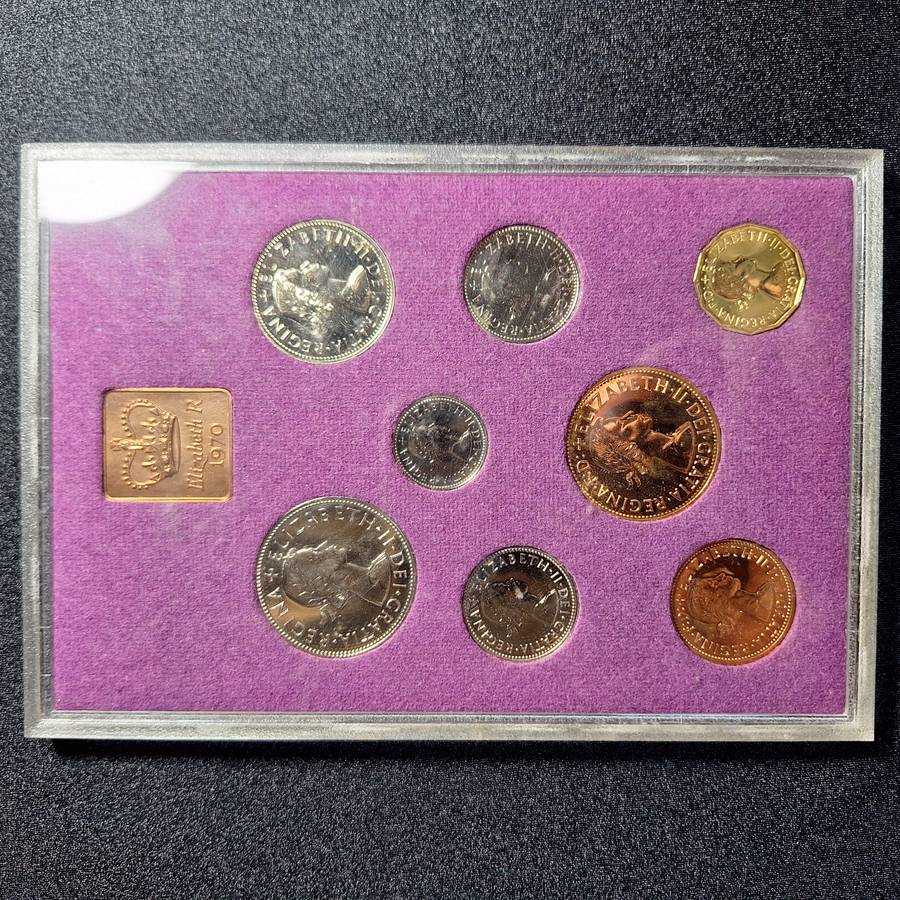 1970 Coinage of Great Britain & Northern Island in sealed capsule