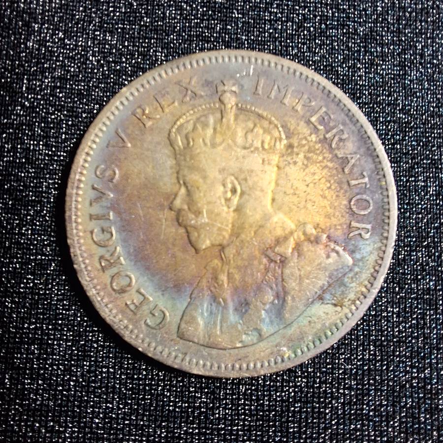 1932 1 Shilling Silver South Africa Coin