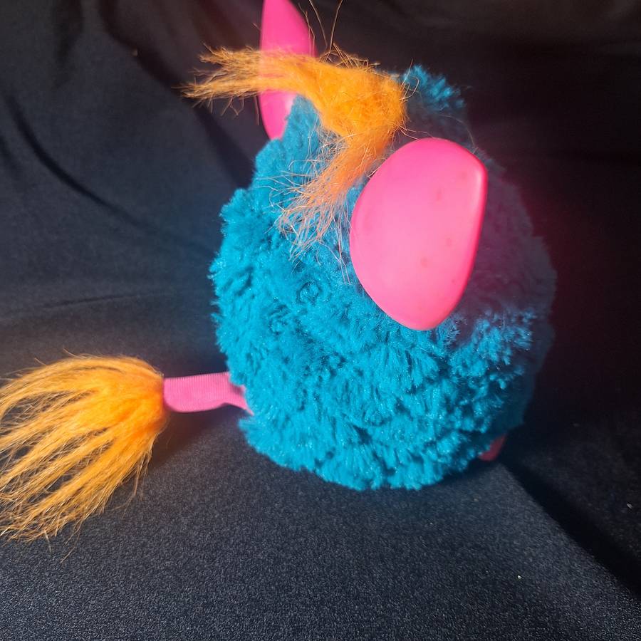 2012 Furby Boom Blue and Pink Fully working in Good Condition