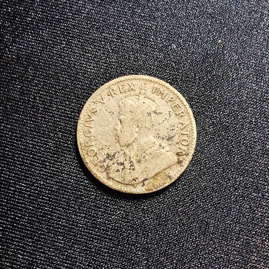 1923 3D Sixpence Silver South Africa Coin