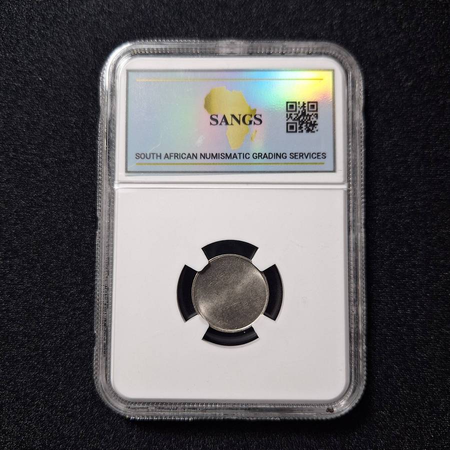 1965 - 1989 5 cents SANGS Graded South Africa Coin