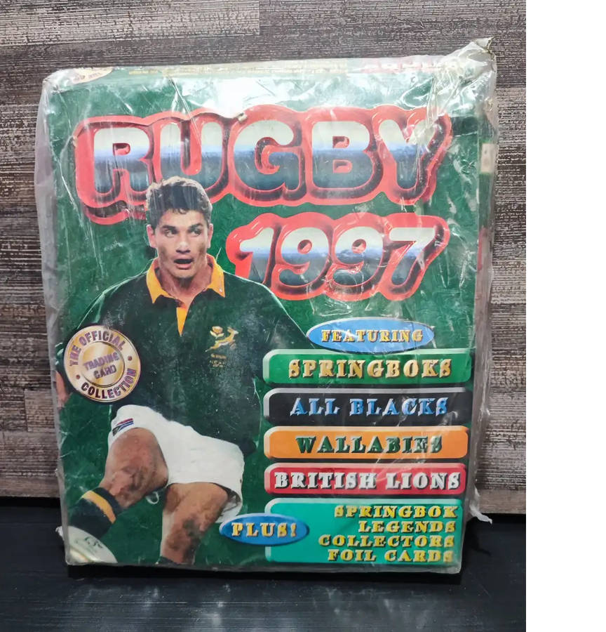 1997 Panini Rugby Collectible 36 Packs of Cards(Factory sealed box)