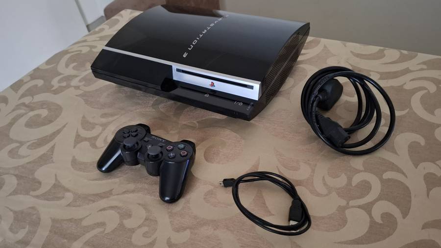 PlayStation 3 500GB Console - CFW Modded + 19 games installed + 1 Genuine PlayStation 3 Controller