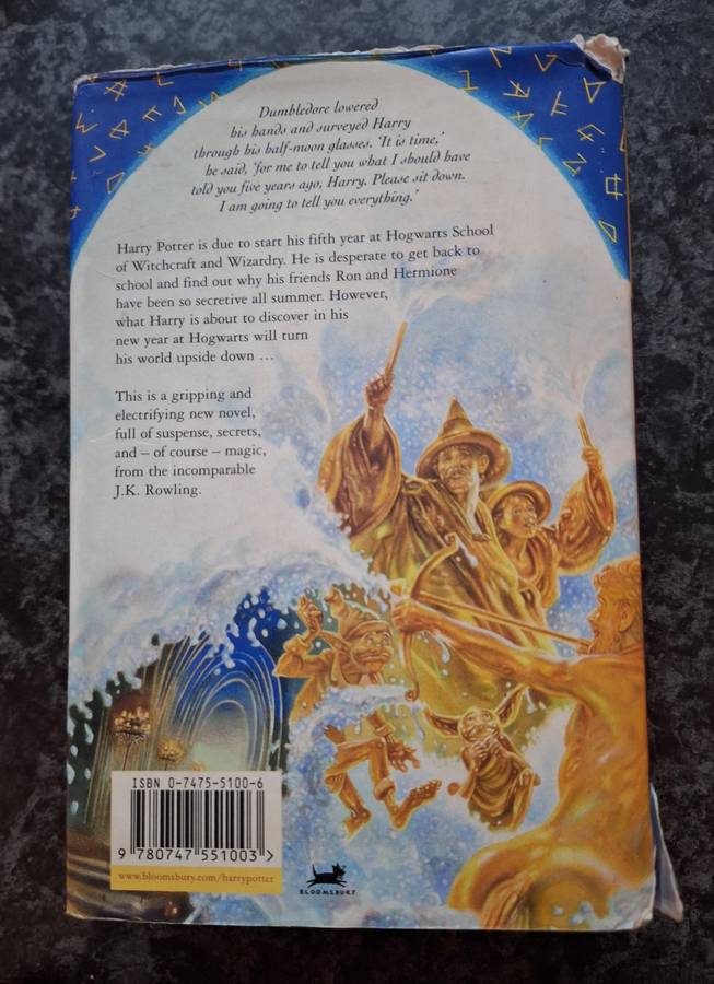 Harry Potter and the order of the phoenix