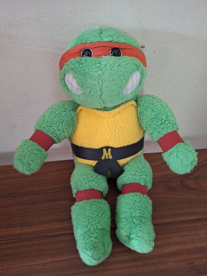 Vintage TMNT soft toy