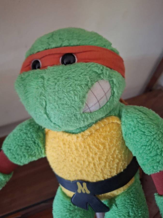 Vintage TMNT soft toy