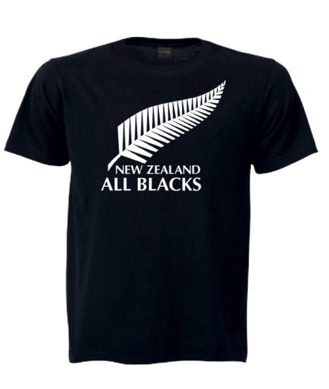 All Blacks New Zealand Rugby support T-Shirt