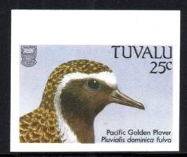 Tuvalu - 1988 25c Plover Imperf Proof MNH SG 506