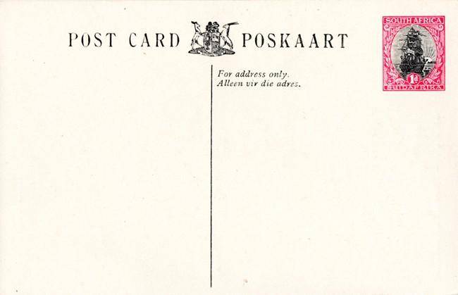 South Africa - 1930s New Pavilion Muizenberg Cape Town 1d PPC Mint