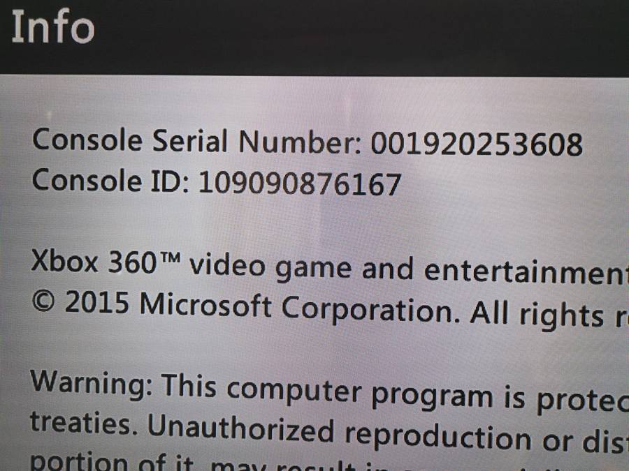 XBOX 360 E Super Slim Console only (parental code lock!)