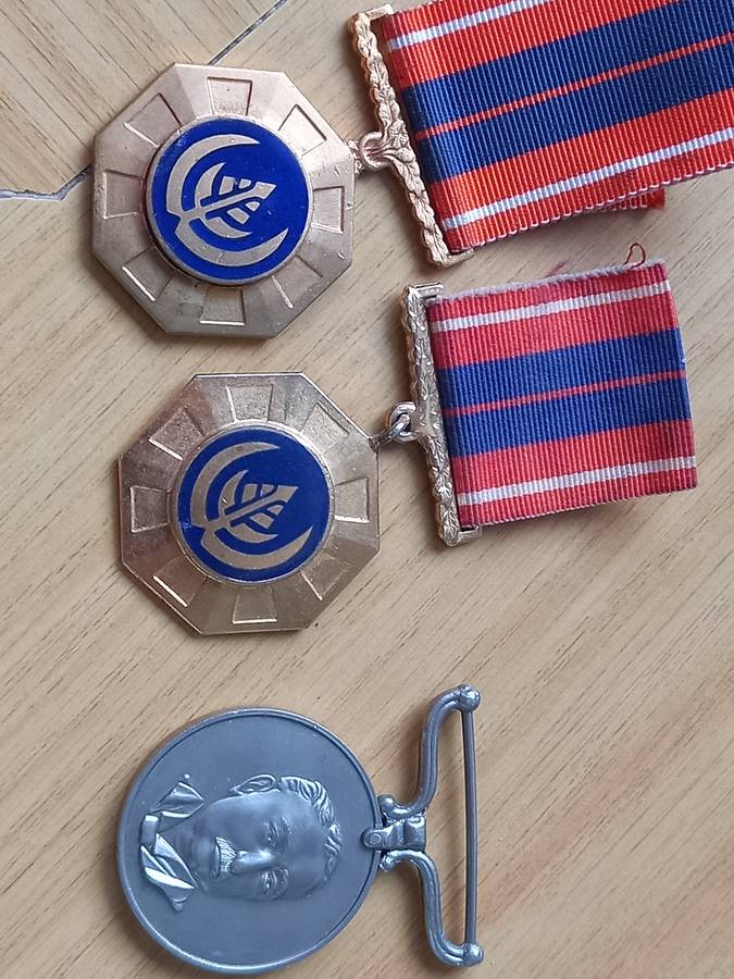 War medals and ect