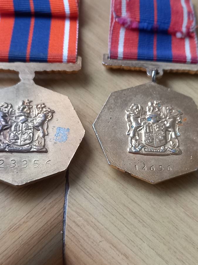 War medals and ect