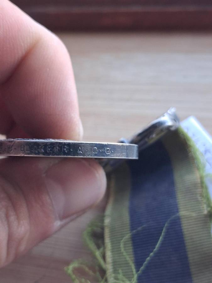 World war one medal and compass