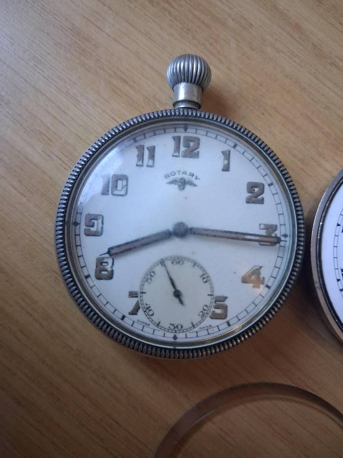 3x vintage pocket watches