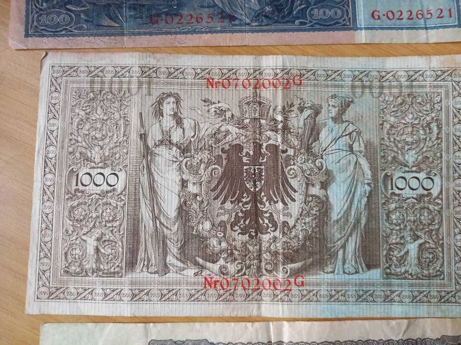 Old bank notes