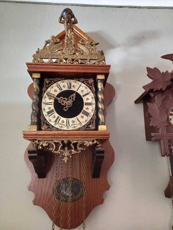 Vintage clock collection