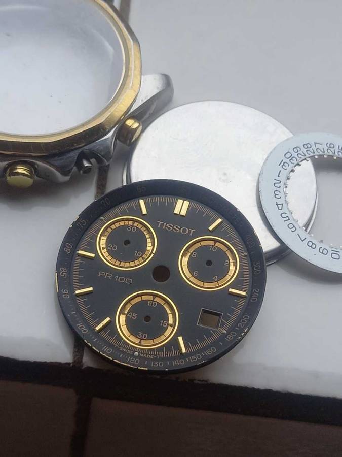 Vintage  Tissot   chronograph  parts and ect