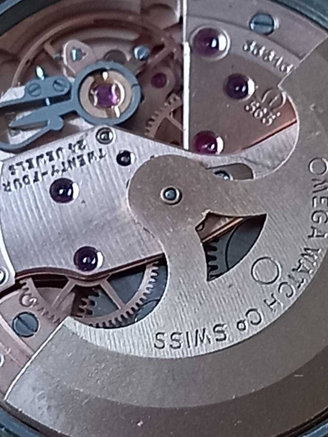 Vintage men's omega automatic watch