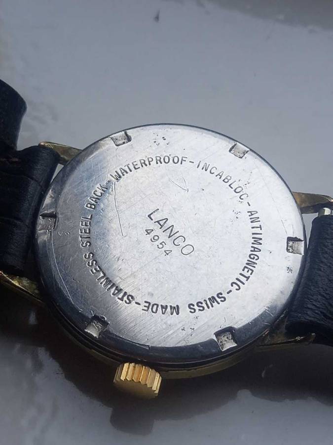 Vintage lanco  watch