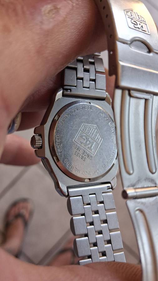 Vintage men's tag drivers watch