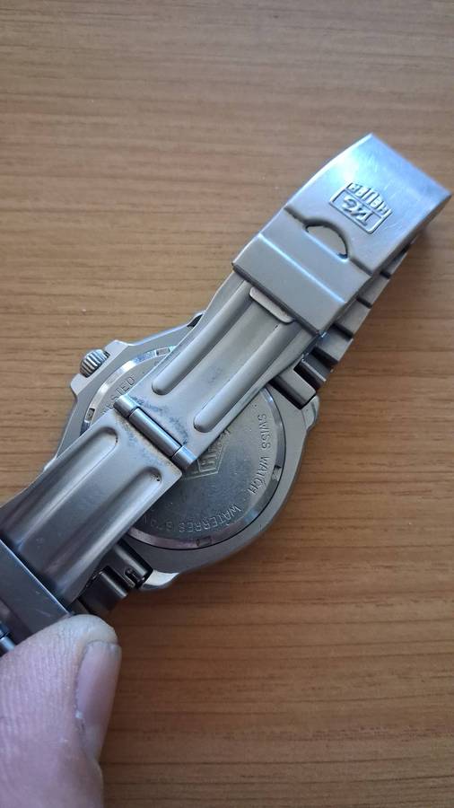 Vintage men's tag drivers watch