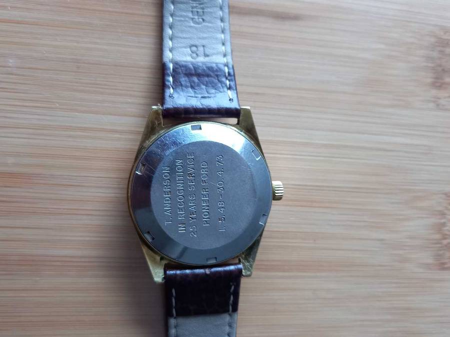 Vintage men's omega automatic watch